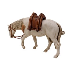 Cavallo con Sella 10 cm Presepe SM1042S