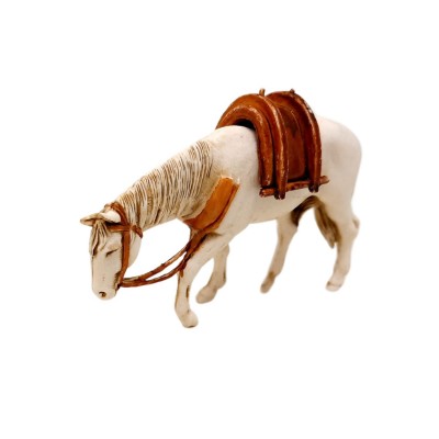 Cavallo con Sella 10 cm Presepe SM1042S