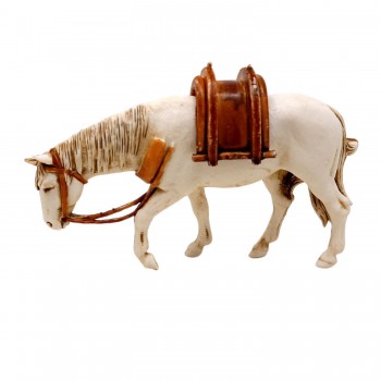 Cavallo con Sella 10 cm Presepe SM1042S