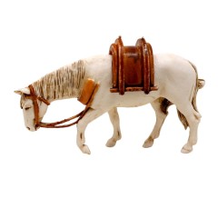 Cavallo con Sella 10 cm Presepe SM1042S