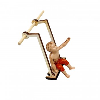 Bambino sull'Altalena in Miniatura 10 cm Presepe SM1099H