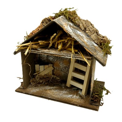 Capanna Vuota per Presepe 15x10x15 cm 80501