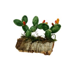 Fichi d'India con Base in Sughero Miniature per Presepe 79270