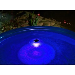 Luci led galleggianti per piscina a energia solare 18 cm Bestway 58111