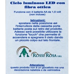 Cielo Stellato Luminoso con Led