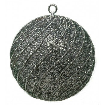 Sfera Natalizia Grande 20 cm Argento 44652S