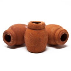 Brocche in Terracotta 3 cm Set da 3 Pezzi