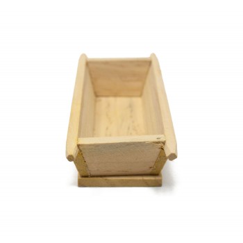 Madia Semplice in Legno 12x5x3 cm Accessori per Presepe - 11482