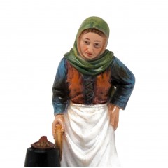 Pastori in Resina 20 cm per Presepe 12 Figure Assortite 79165