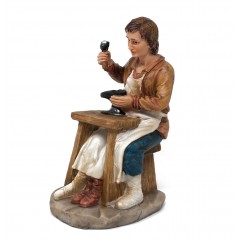 Pastori in Resina 20 cm per Presepe 12 Figure Assortite 79165