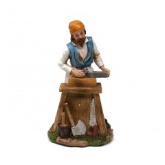 Pastori in Resina 20 cm per Presepe 12 Figure Assortite 79165