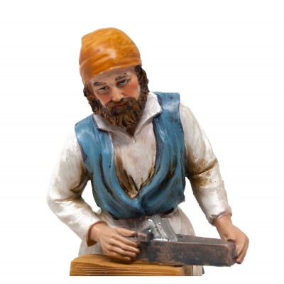 Pastori in Resina 20 cm per Presepe 12 Figure Assortite 79165